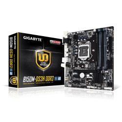 MICRO ATX GIGABYTE B150M-DS3H (1151) MAX 32GB 4DDR3 SON RED VGA HDMI DVI