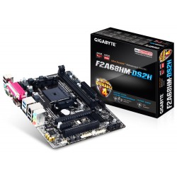 MICRO ATX GIGABYTE F2A68HM-H (FM2+) MAX 64GB 2DDR3/SON/RED/VGA/HDMI