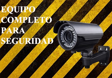 EQUIPO COMPLETO PARA SEGURIDAD